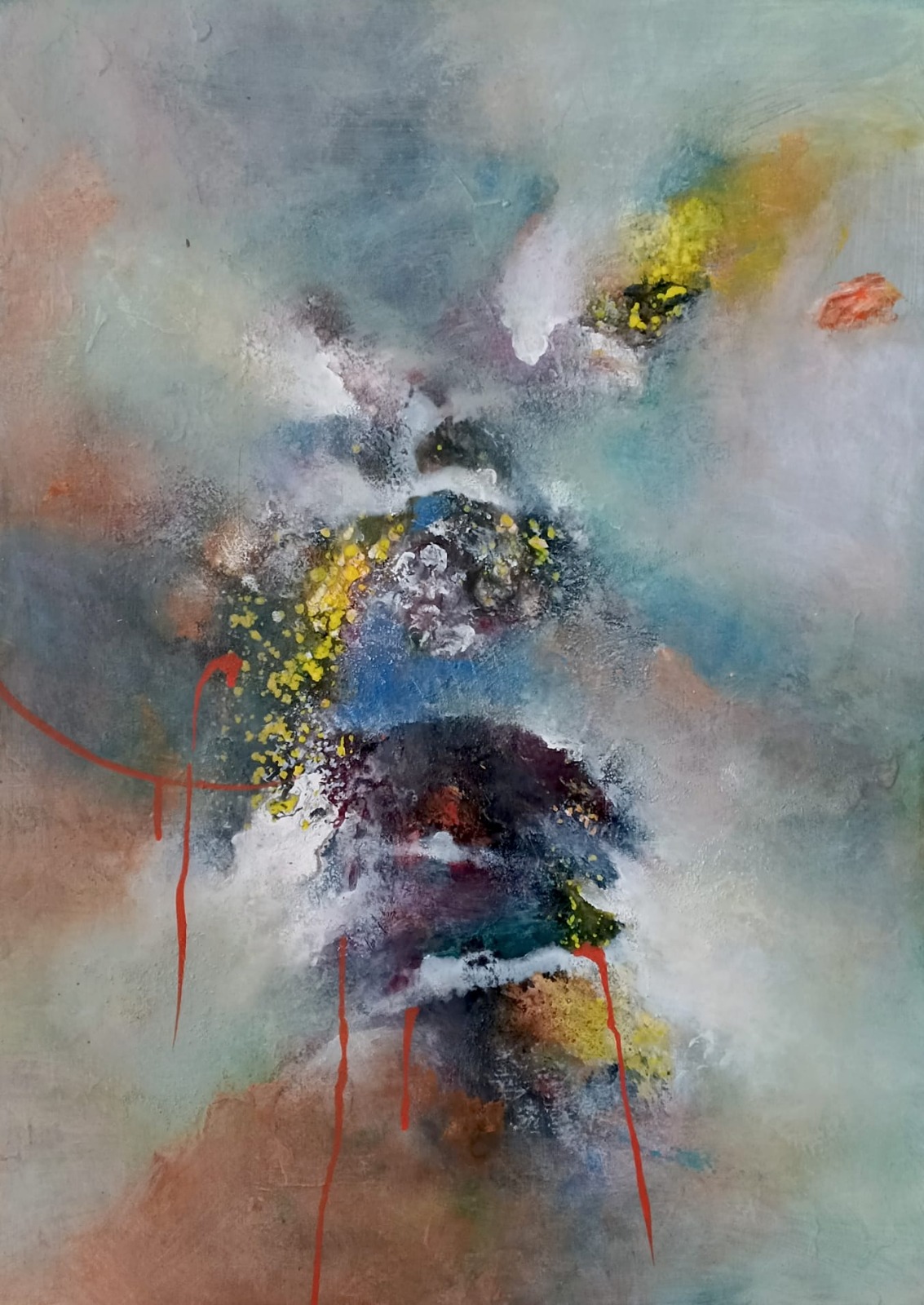 İzmir Sanatla Buluşuyor Dilşad Atasoy’un 13. Kişisel Sergisi “Biriken” Sanatseverlerle (3)