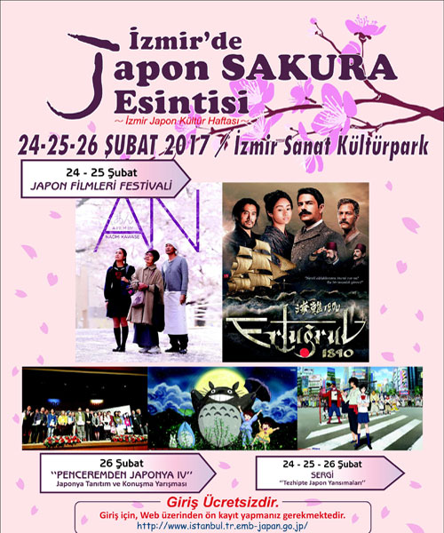 Izmirde Japon Sakura Esintisi