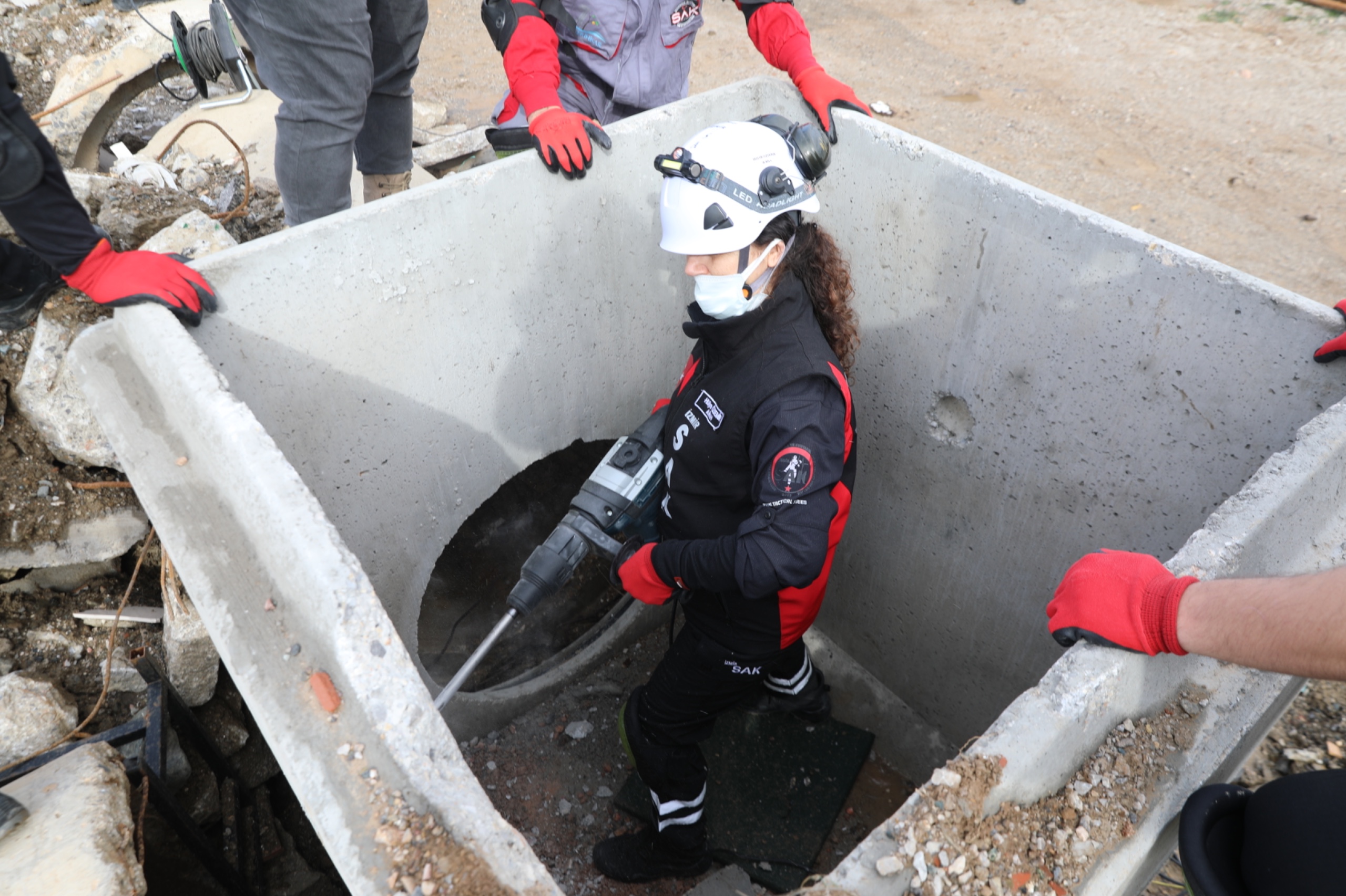 Seferihisar Arama Kurtarma Ekibi afetlere karşı teyakkuzda