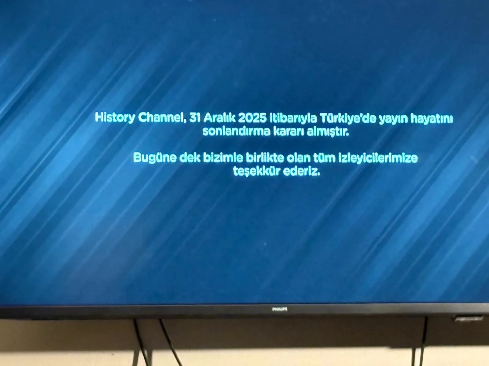 History Channel Türkiye'deki yayın hayatını sonlandırdı