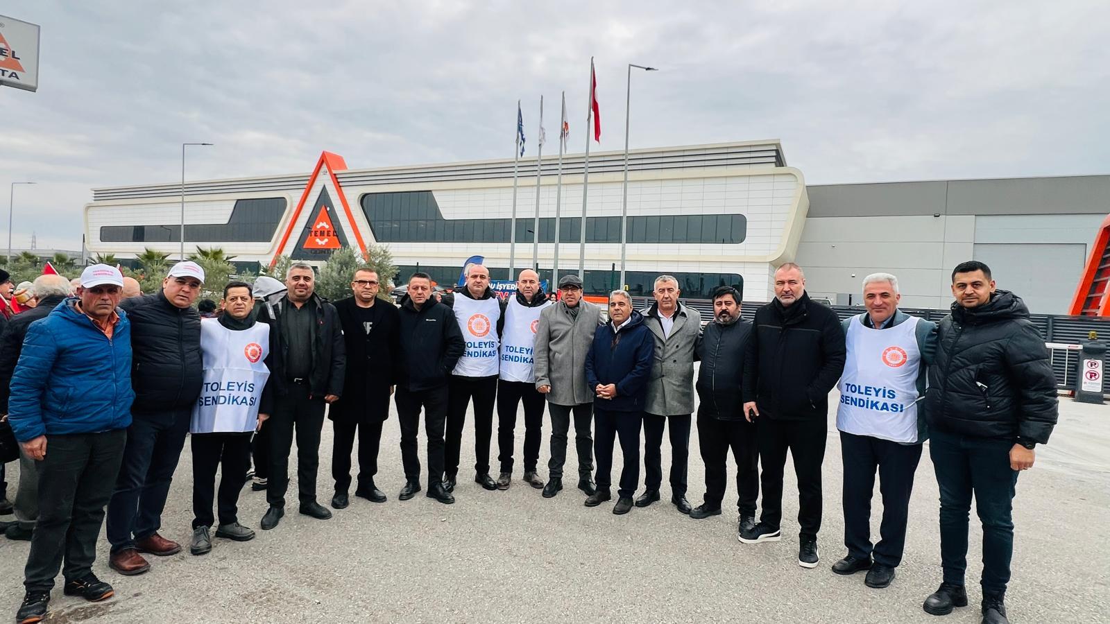 Temel Conta grevi sürüyor: Türk-İş’ten işverene toplu sözleşmeye gel çağrısı