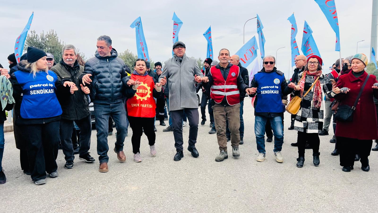 Temel Conta grevi sürüyor: Türk-İş’ten işverene toplu sözleşmeye gel çağrısı