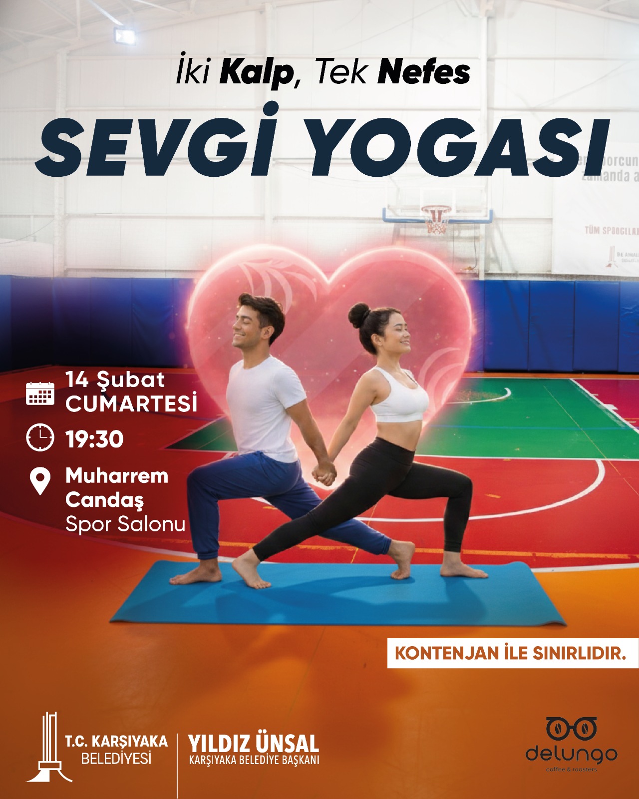 Karşıyaka Sevgililer Günü’nü yoga etkinliğiyle kutlayacak