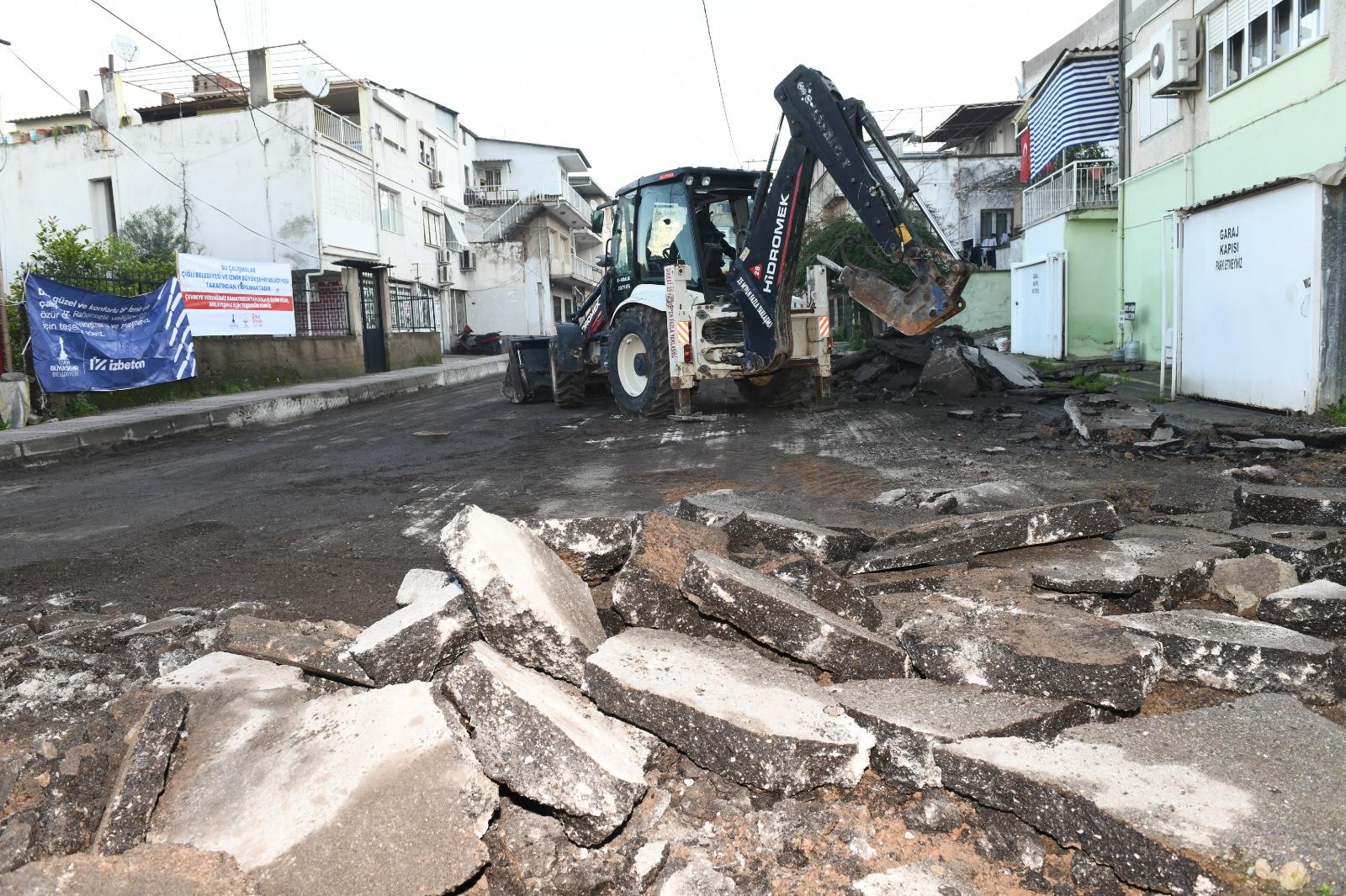 Çiğli’de seferberlik: Köyiçi ve Dere Caddesi yenileniyor