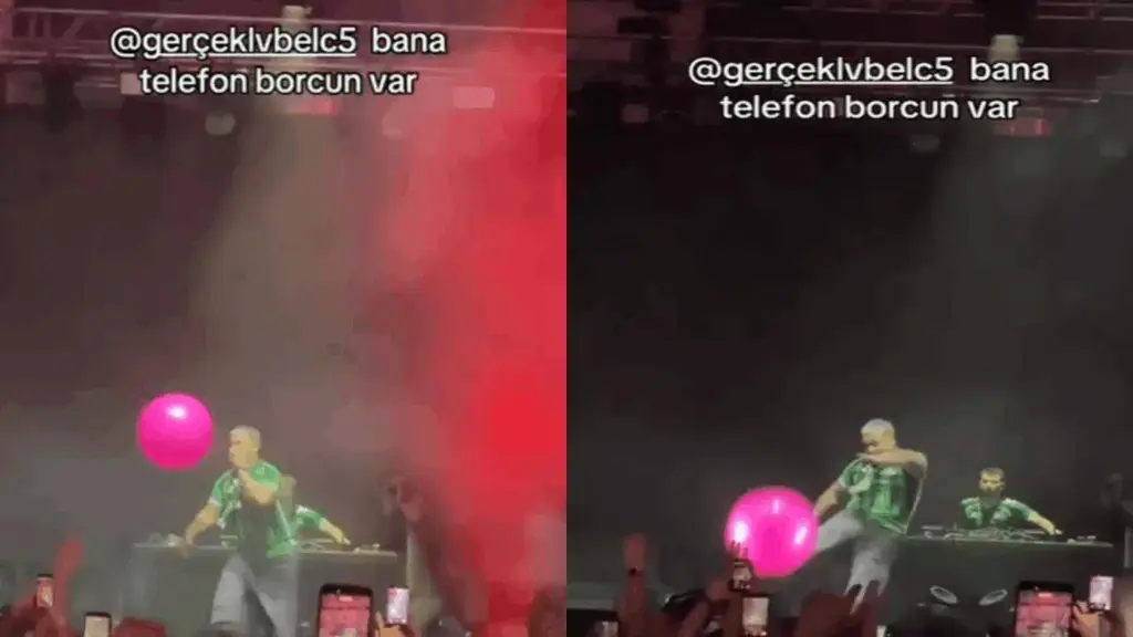 Lvbel C5 Konserde Hayraninin Telefonunu Kirdi