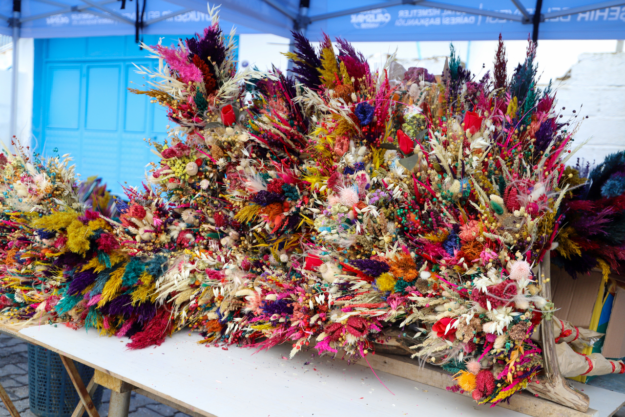 Olumsuz Hava Koşulları Nedeniyle Iptal Edilmişti Vatandaşlar Nergis Ve Kuru Çiçek Festivalini Doldurdu (1)