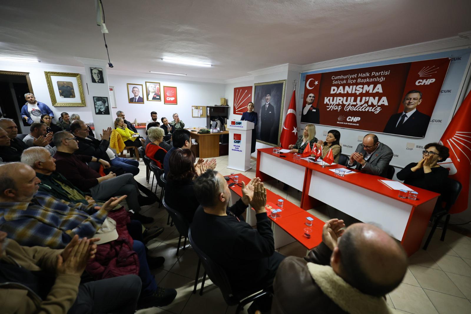 Efes Selçuk’ta Danışma Kurulu Toplantısı: CHP’nin gücü ortak akıldan geliyor!