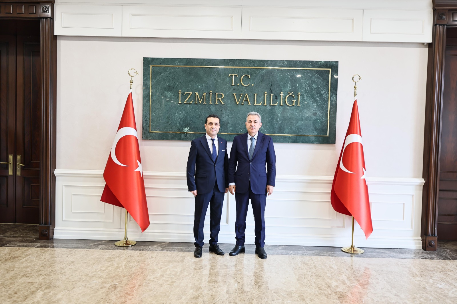 İZMOD sanayi sitesi projesini Vali Elban’a sundu