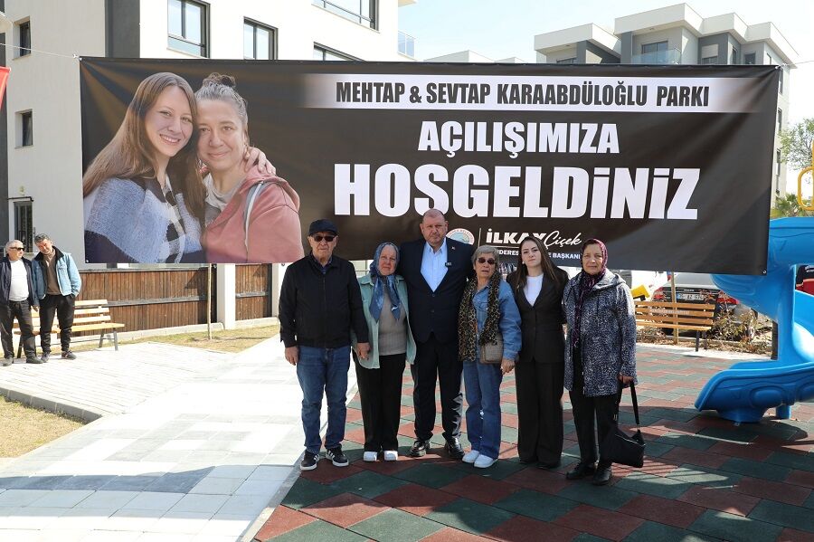 Menderes Belediyesi'nden anlamlı açılış: Depremde hayatını kaybedenlere adandı!-1