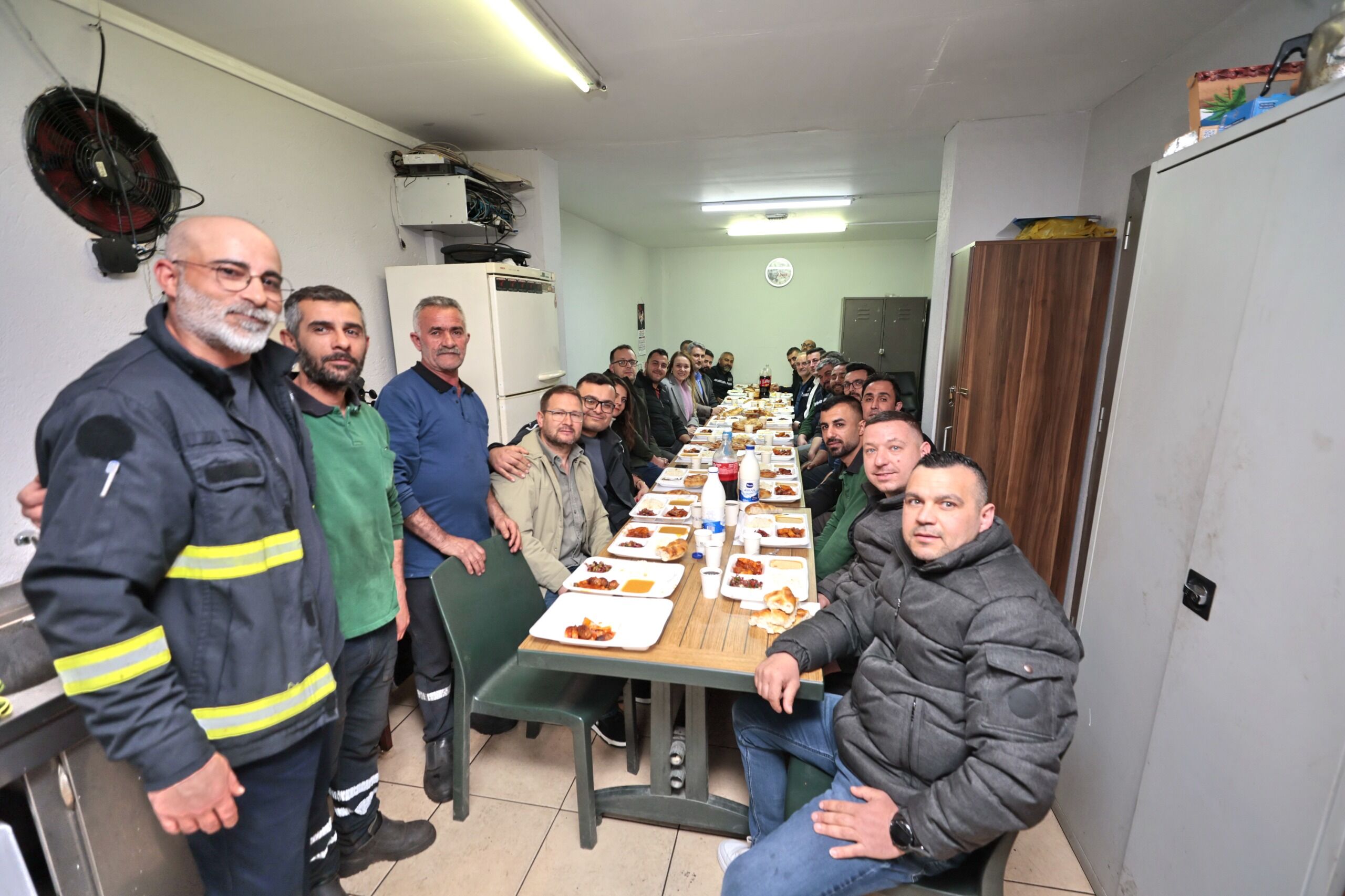 Başkan Mutlu, Ulaşım Emekçileriyle Iftarda Buluştu (1)