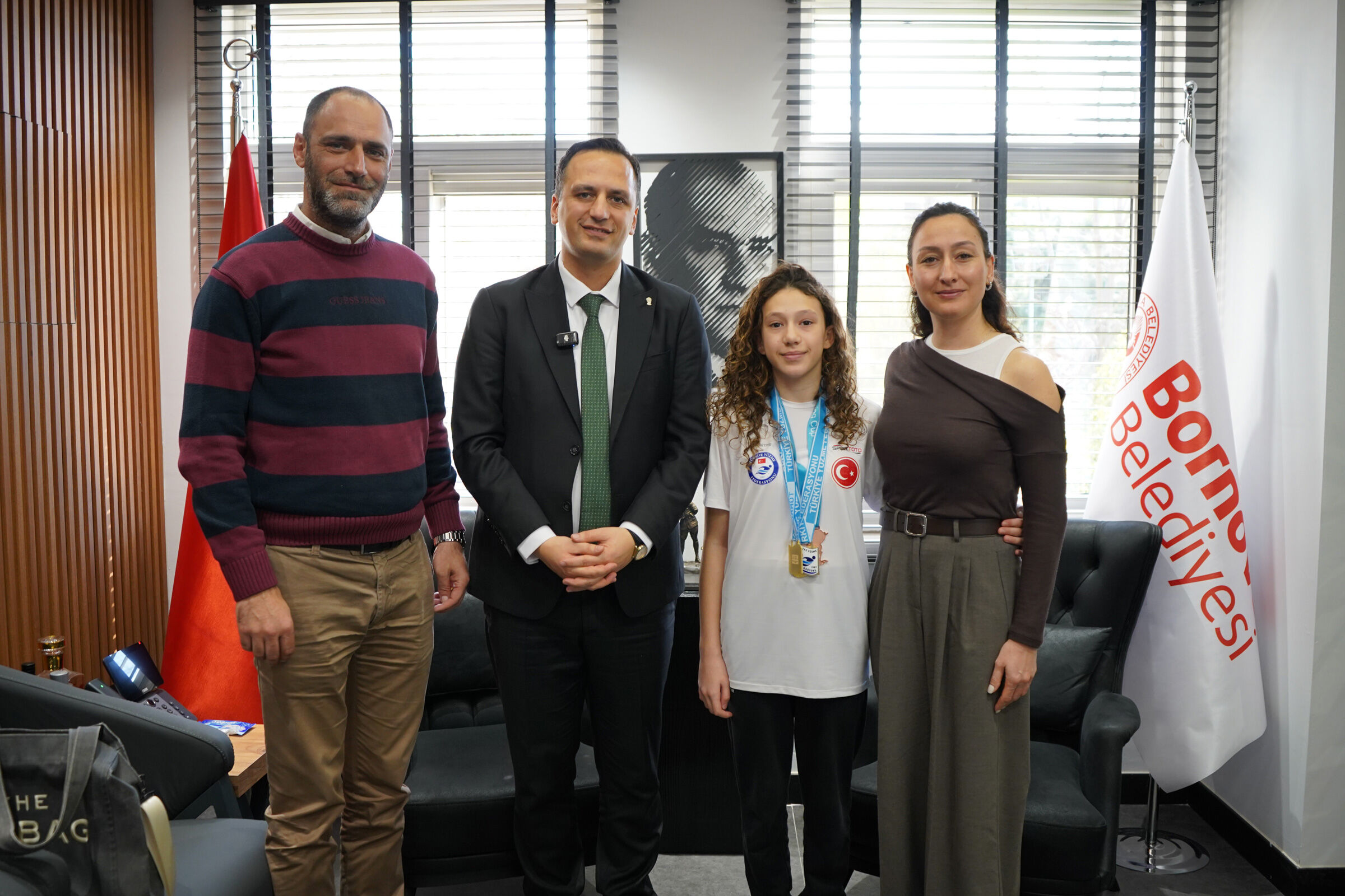 Bornovalı Şampiyonlardan Eşki’ye Ziyaret Her Zaman Yanlarında Olacağız