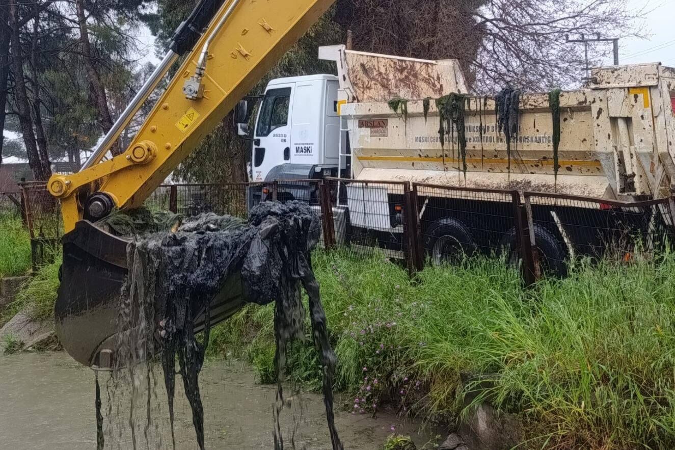 Büyükşehir Ve Maski̇ Ekipleri Yağışa Karşı Teyakkuzda (6)