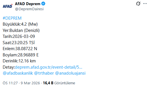 İki̇nci̇ Deprem