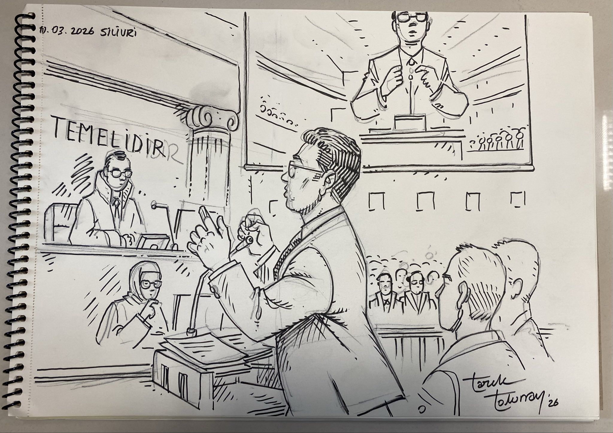 Tarık Tolunay Çizim 2