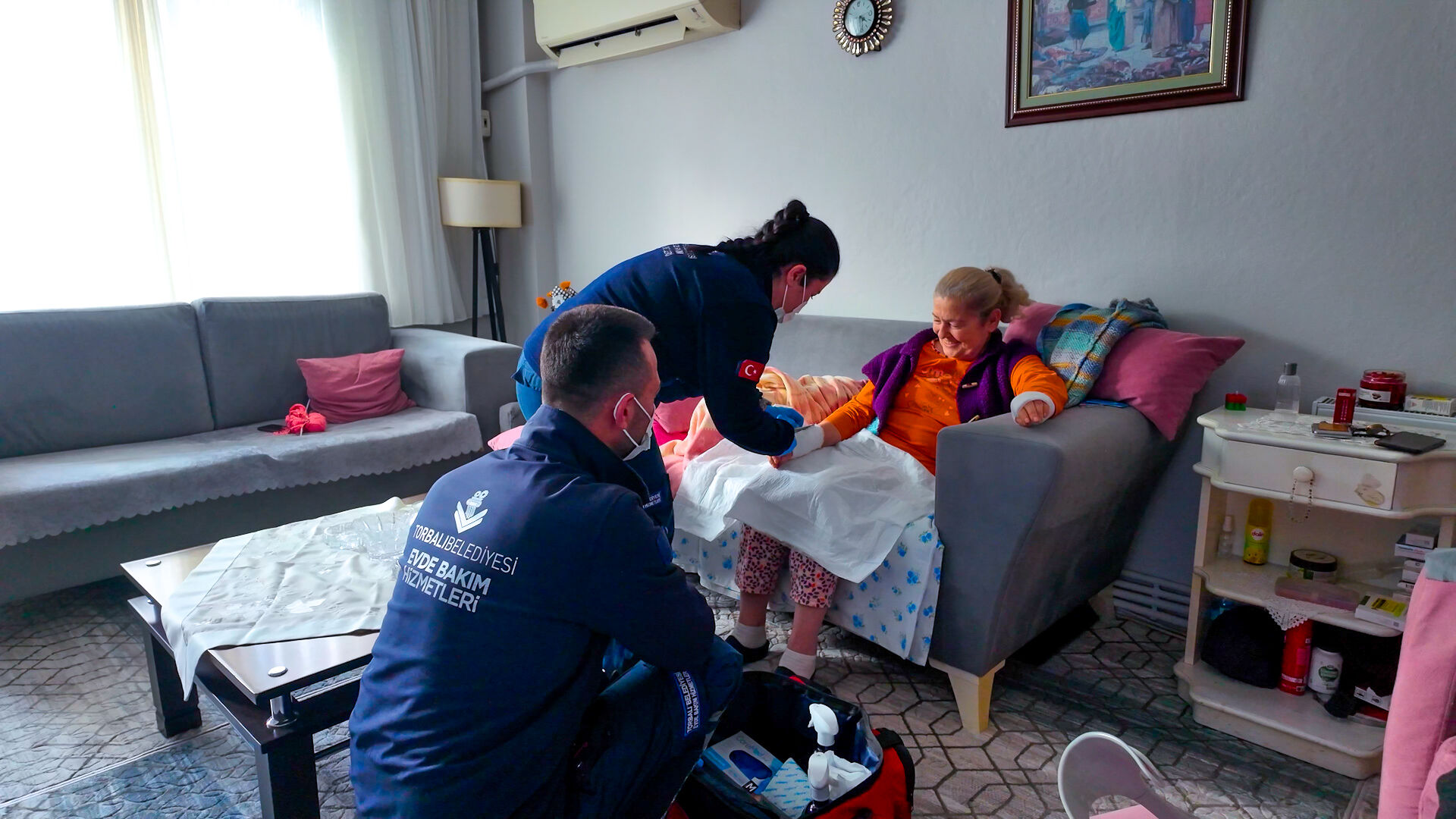 Torbalı’da Sağlık Hizmeti Seferberliği 38 Bin 579 Bakım Hizmeti