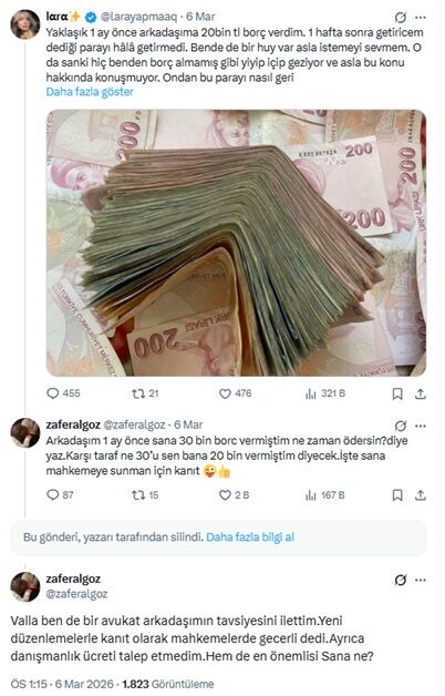 Sosyal medyada gündem oldu: Zafer Algöz'den borcunu isteyemeyen kişiye taktik!