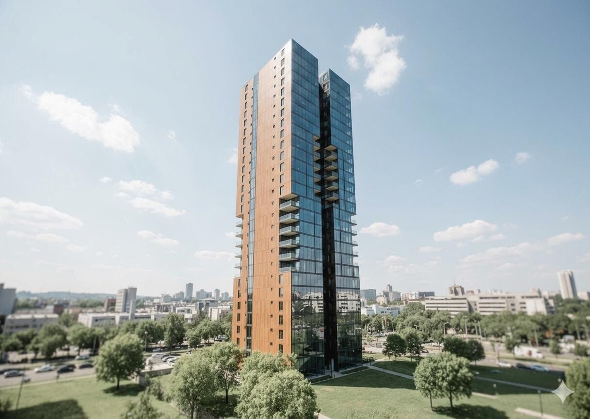 İEÜ’den depreme karşı örnek proje: 27 katlı ofis tasarımıyla finale kaldılar!