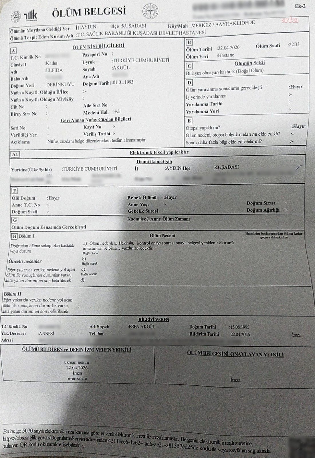 Kuşadası Devlet Hastanesi’nde doğumda ihmal iddiası: Aile suç duyurusunda bulundu