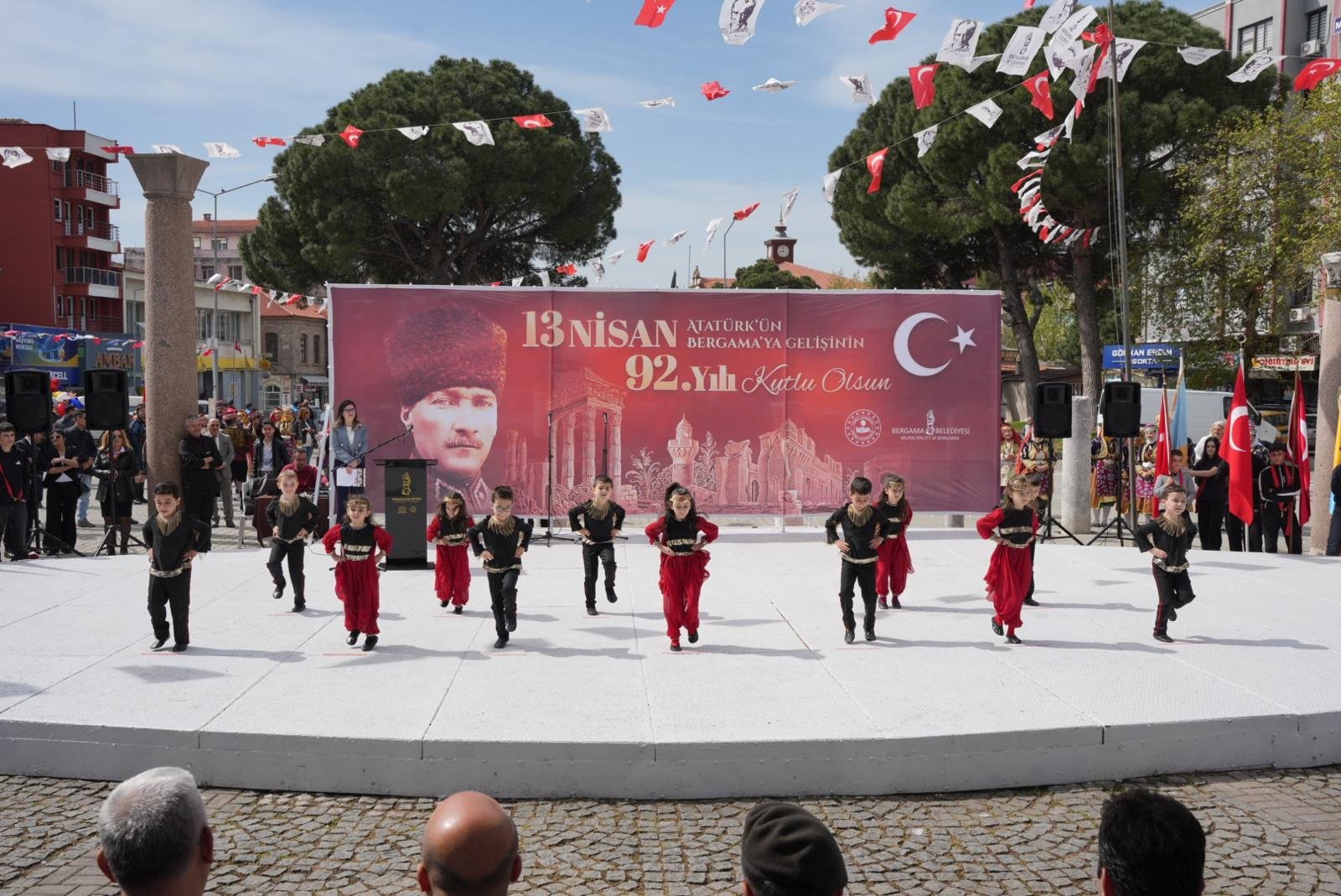 Bergama’nın 92. yıl dönümü coşkuyla kutlandı