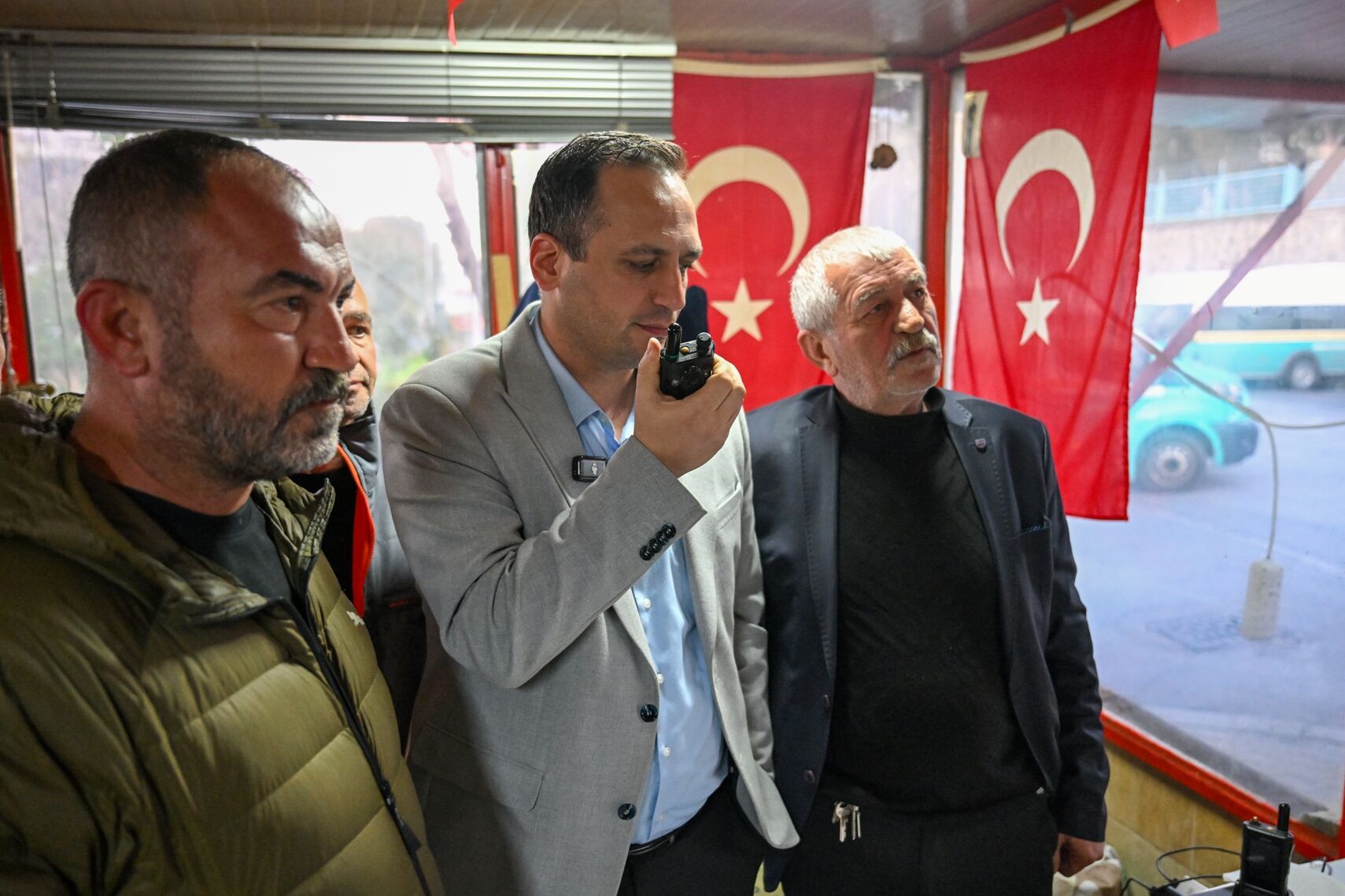 Başkan Eşki minibüsçülerle kahvaltıda buluştu: Talepleri tek tek not aldı-2