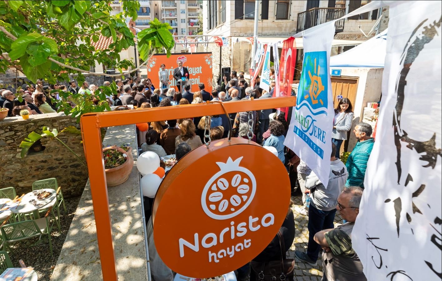 Narlıdere’de sosyal yaşam büyüyor: Narista Hayat kapılarını açtı