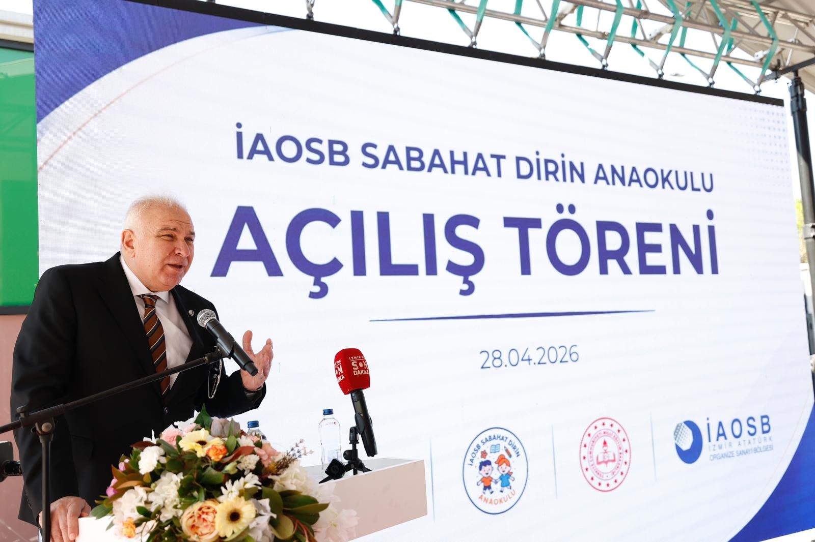 İAOSB’de eğitime önemli yatırım: Sabahat Dirin Anaokulu açıldı