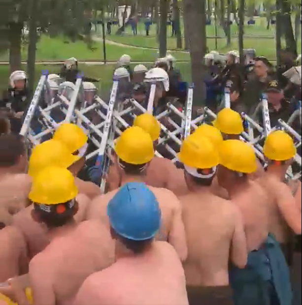 Madenci̇ler Di̇reni̇ş Gözalti