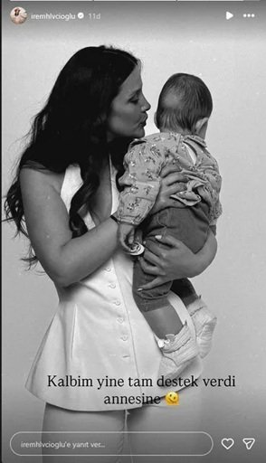 Soyadını kızına veren İrem Helvacıoğlu’ndan paylaşım: Şimdi daha da parlıyorum-2
