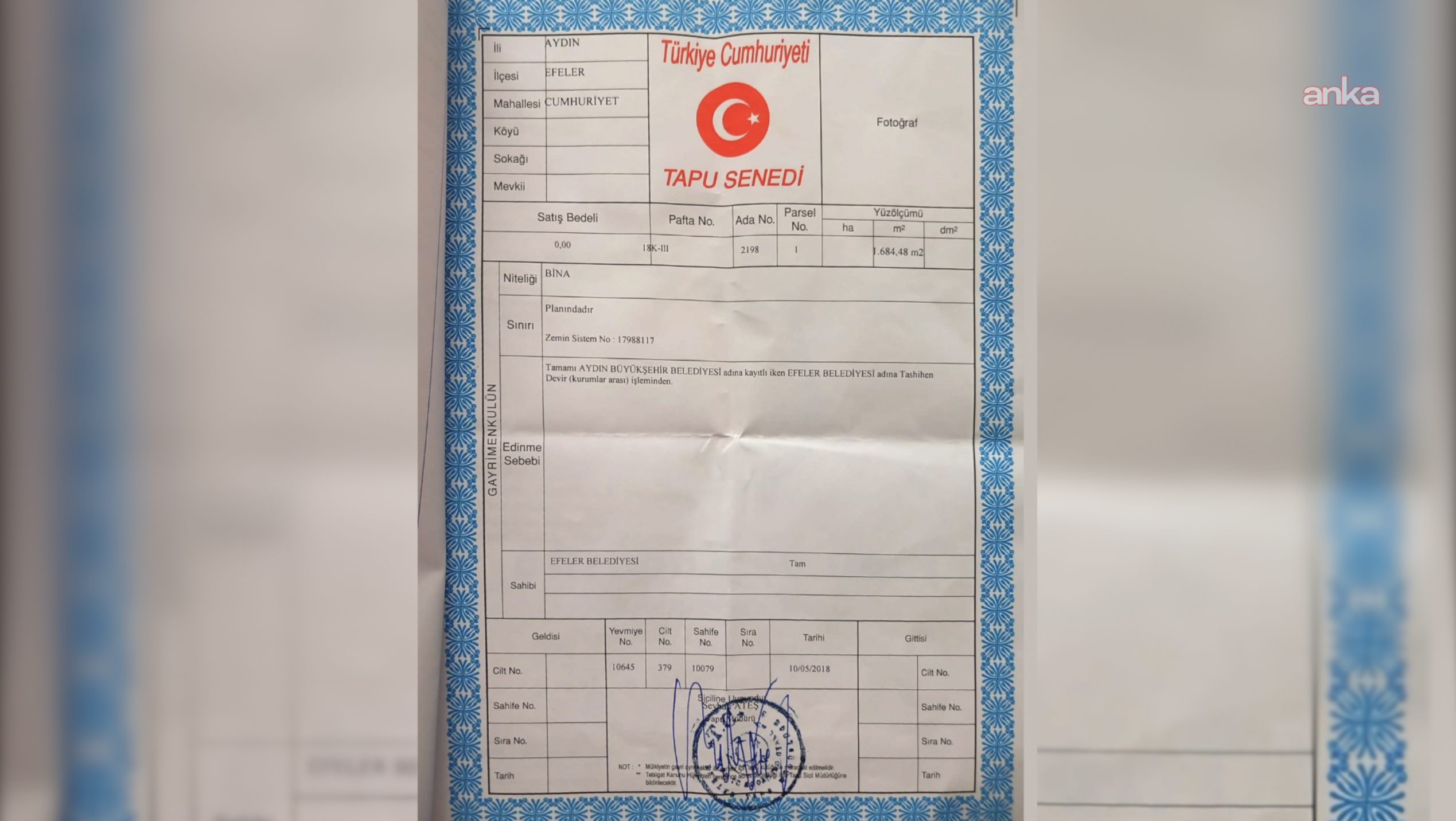 Vakıflar'dan Efeler'de De Tapu Adımı.. Başkan Yetişkin Bir 'Silkeleme' Operasyonuyla Karşı Karşıyayız (1)-1