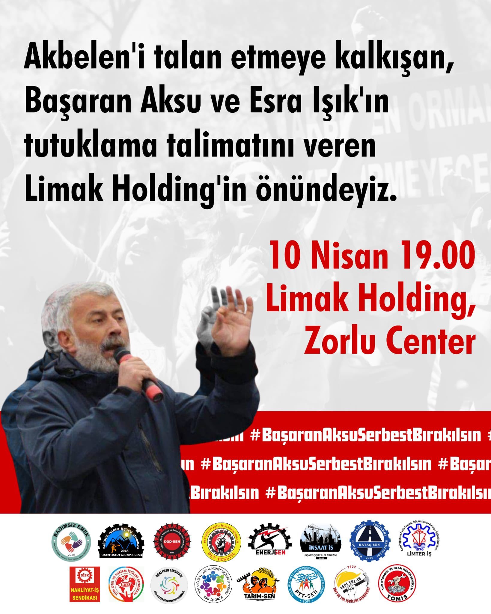 Başaran Aksu için Limak Holding önüne eylem çağrısı-1