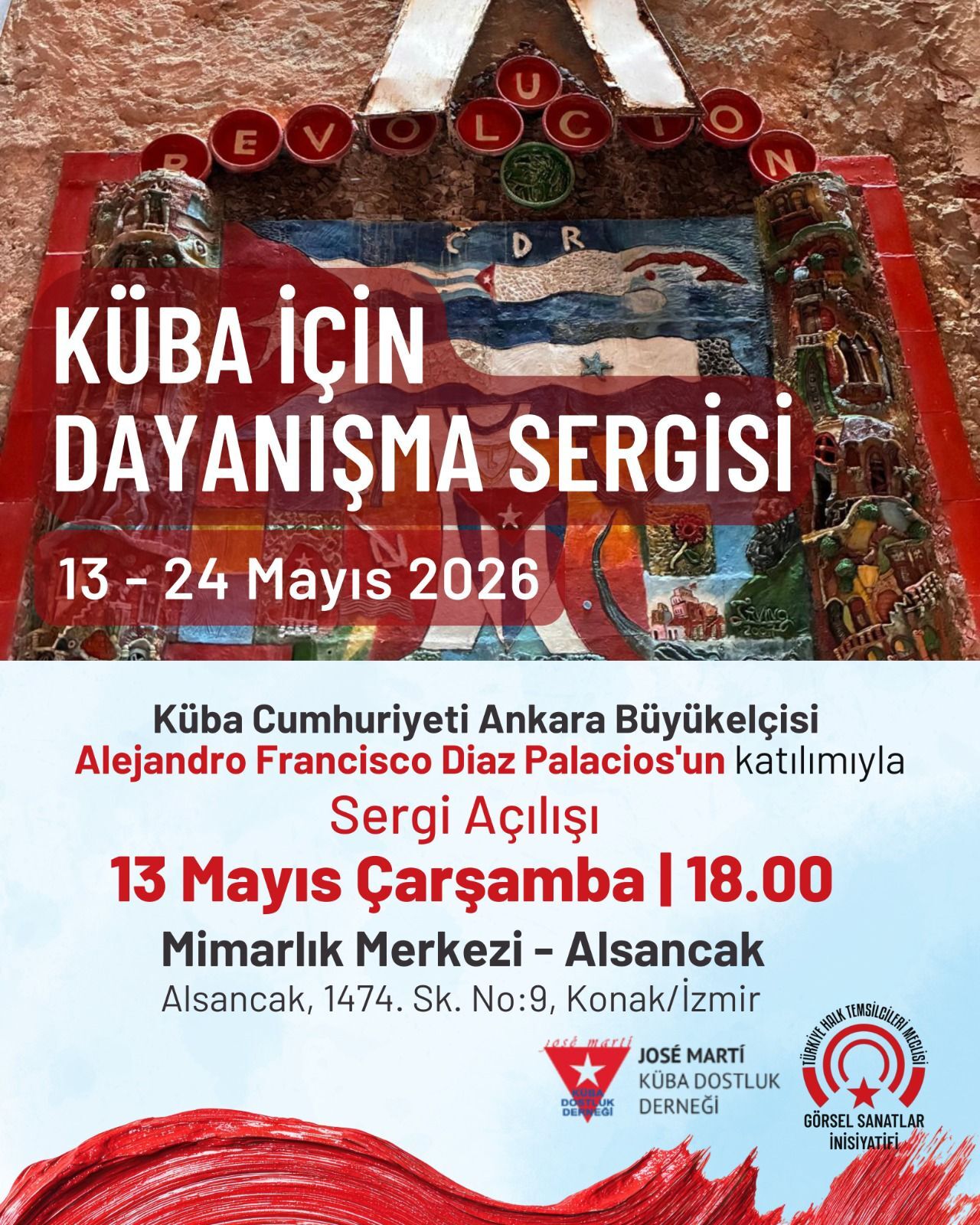 İzmir’de ‘Küba İçin Dayanışma Sergisi’ açılıyor