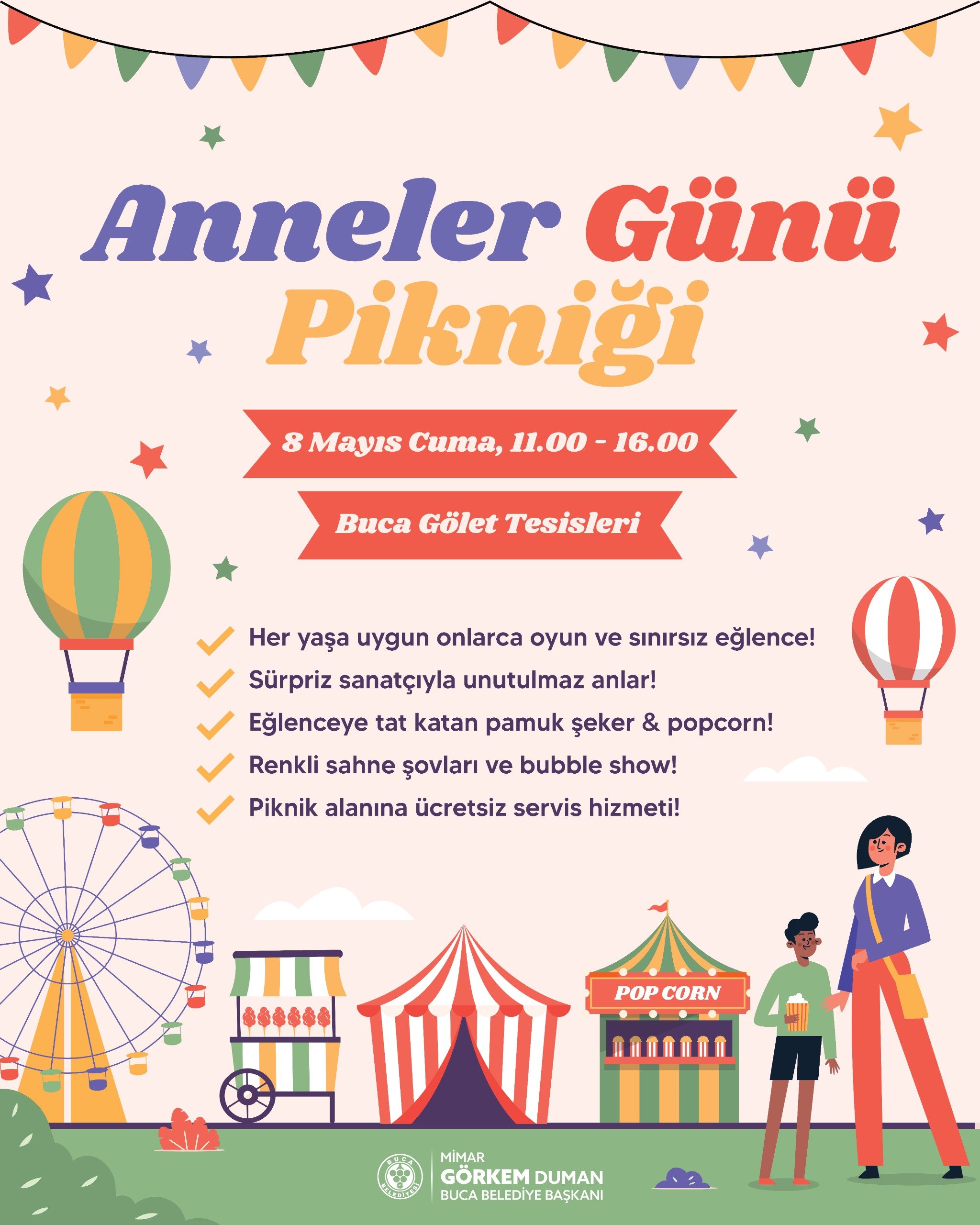 Buca Belediyesi’nden Anneler Günü’ne özel etkinlikler