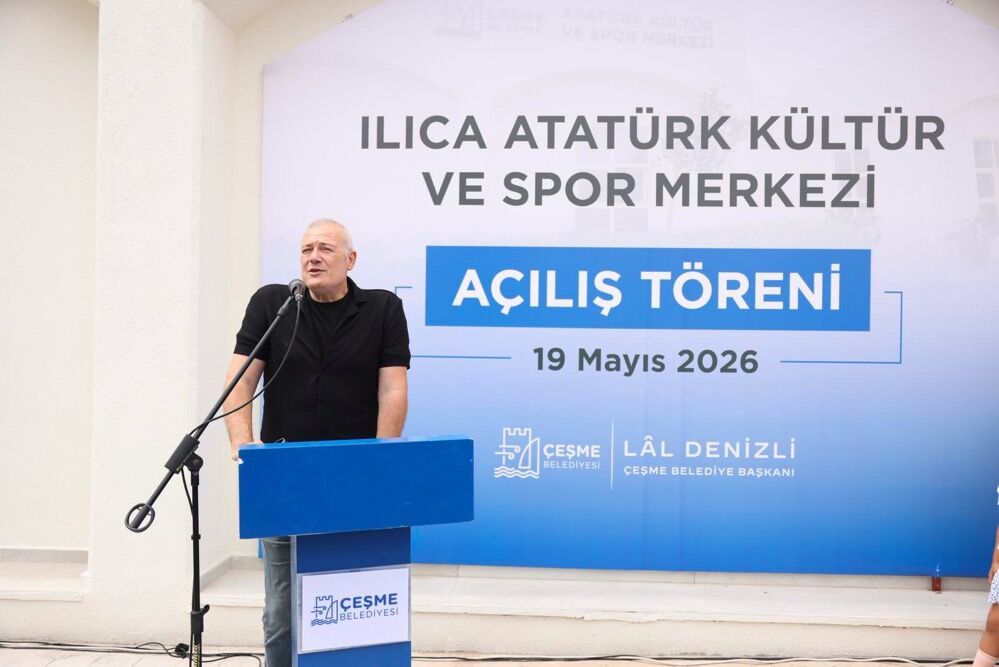 Çeşme’de 19 Mayıs Coşkusu Ilıca Atatürk Kültür Ve Spor Merkezi’nin Açılışıyla Taçlandıphoto 2026 05 19 16 04 18