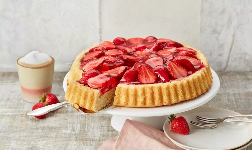Pastane lezzetini aratmıyor: Deneyen herkesin bayıldığı Çilekli Tart tarifi!-2