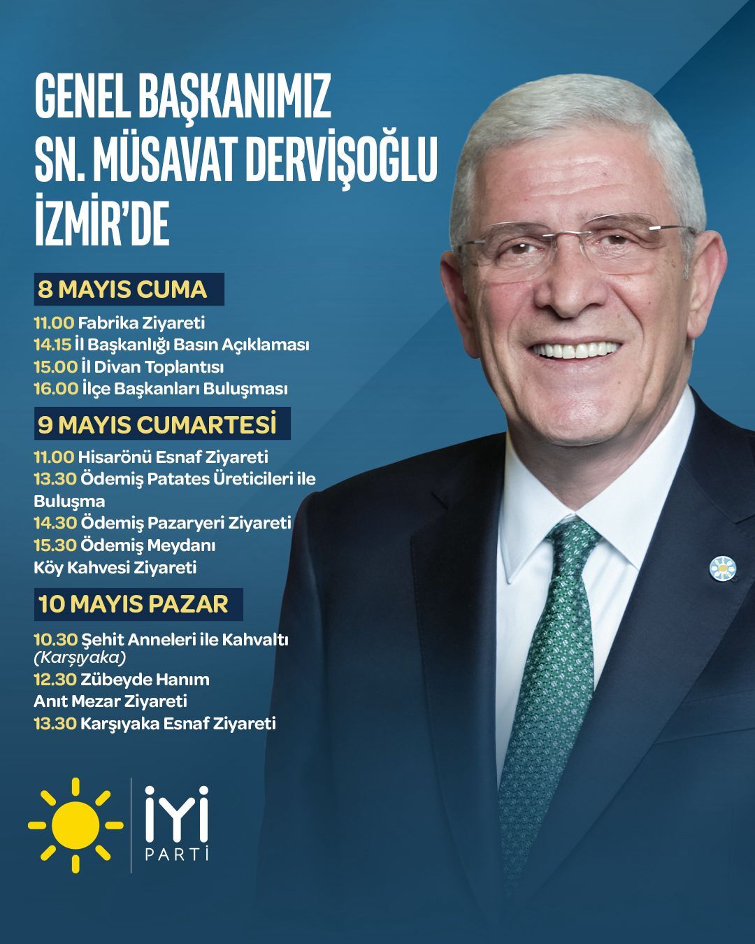 İYİ Parti Lideri Dervişoğlu İzmir’e geliyor-1