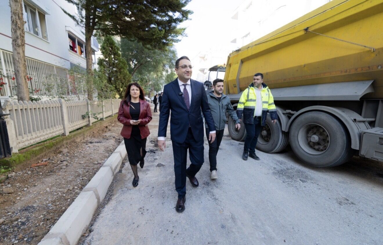 Balçova Belediyesi'nden asfalt yenileme atağı