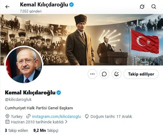 Kiliçdaroğlu 2