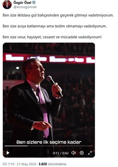 Özel Ilk Açıklama