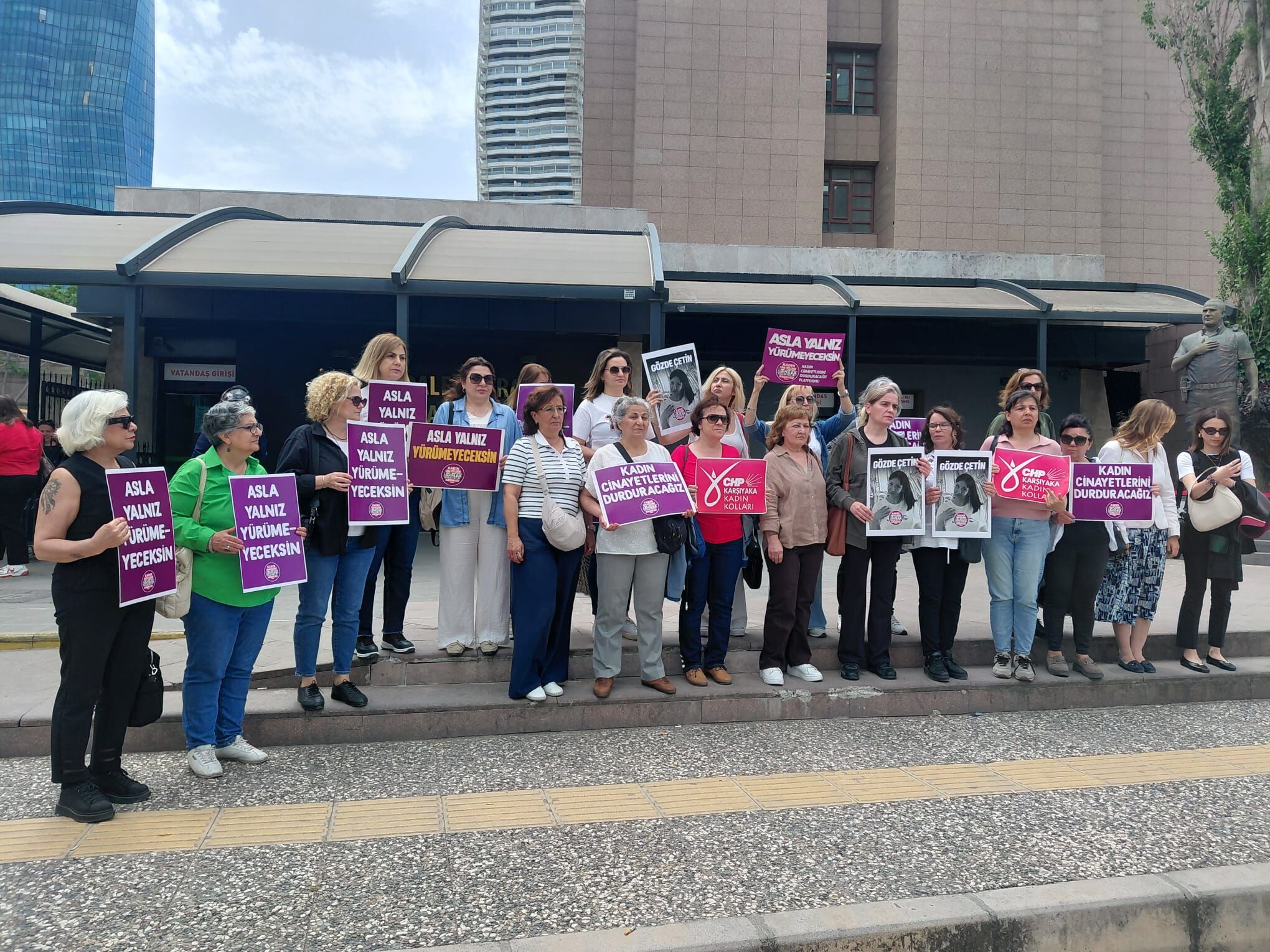 İzmir’de taciz davasında tutuksuz yargılama kararı!