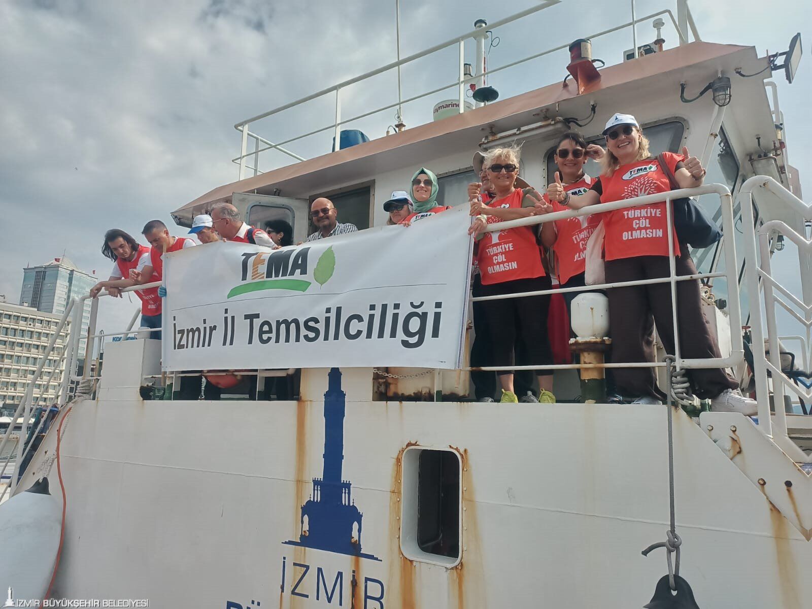 Körfez temizliği için gönüllü destek