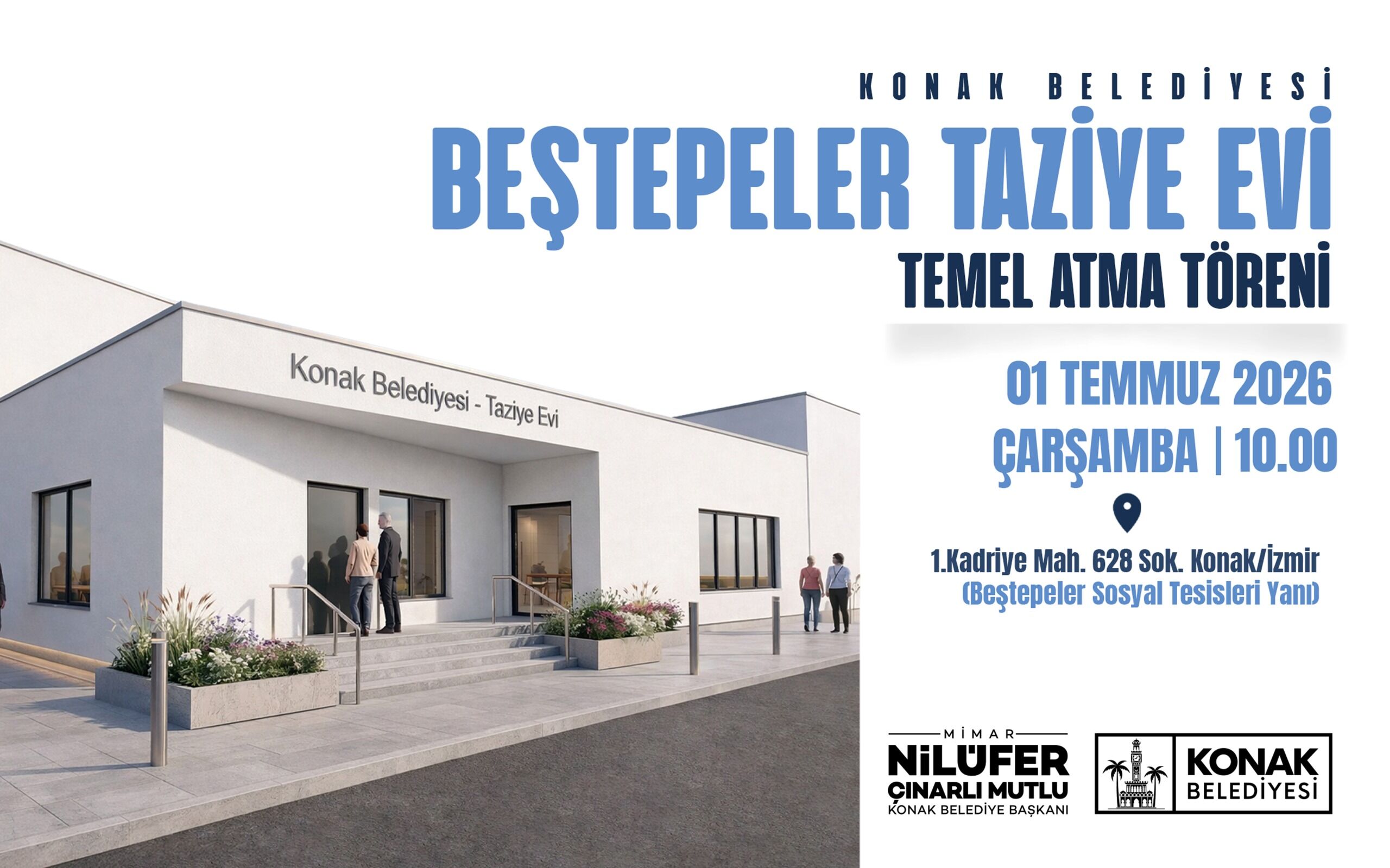 Konak’ta Dayanışma Güçleniyor Beştepeler Taziye Evi’nin Temeli Atılıyor (1)