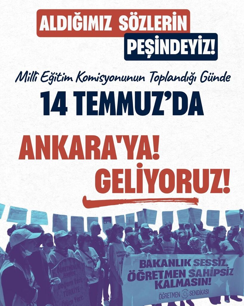 Öğretmenler bir kez daha Ankara’ya gidiyor: Çözüm bekliyorlar!
