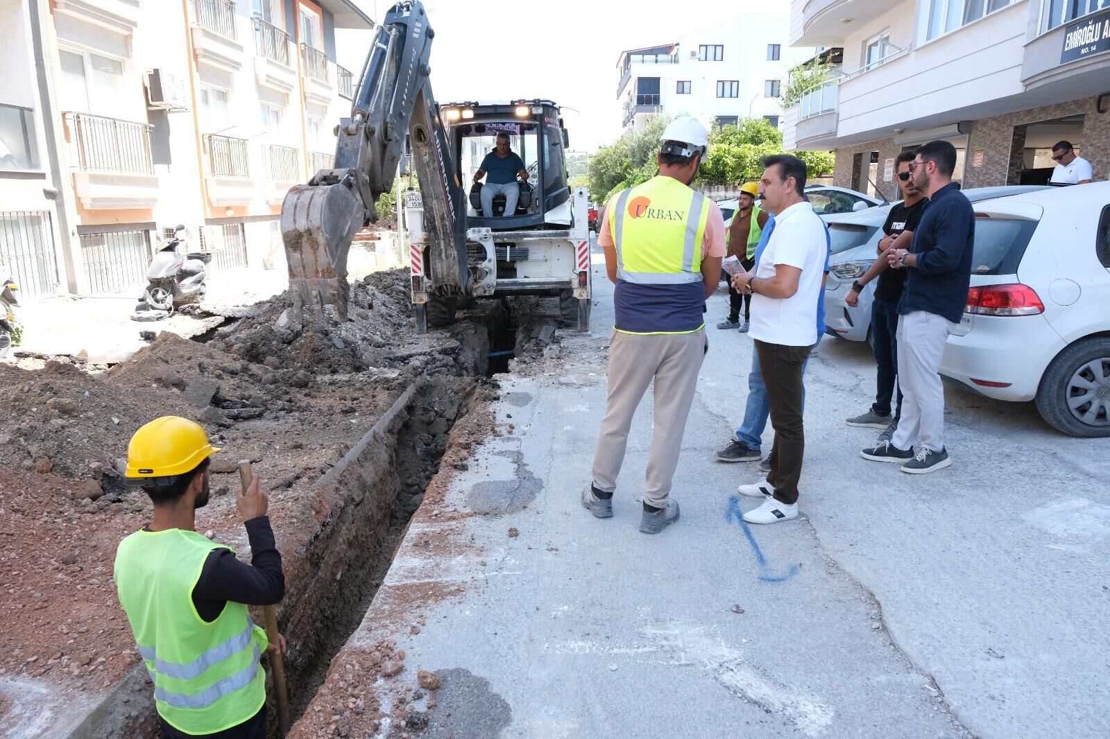 Dikili'de Doğal Gaz Seferberliği Sürüyor 5. Etap Başladı