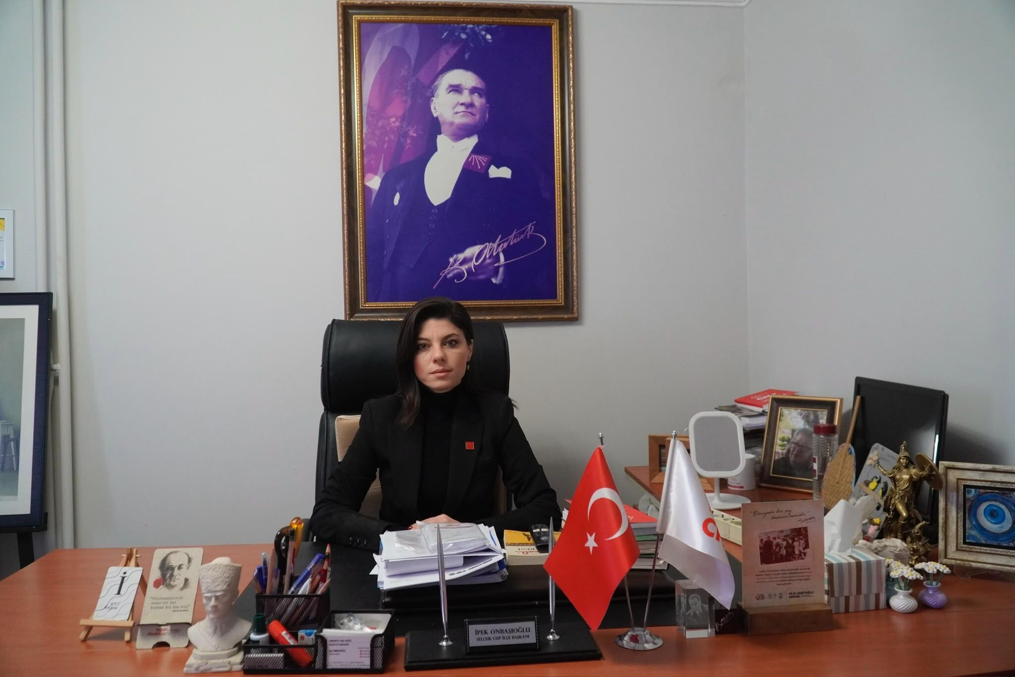 CHP Selçuk İlçe Başkanı İpek Onbaşıoğlu