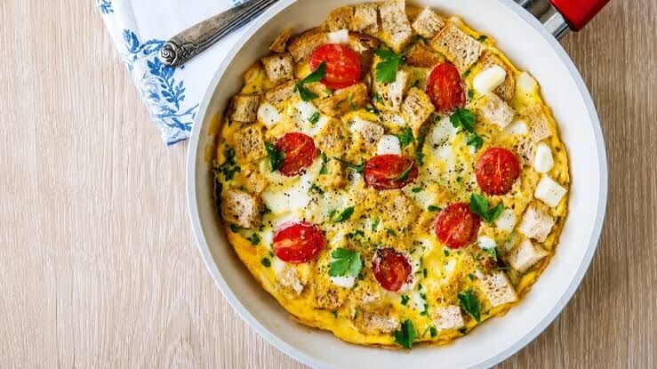 Bayat Ekmekli Omlet