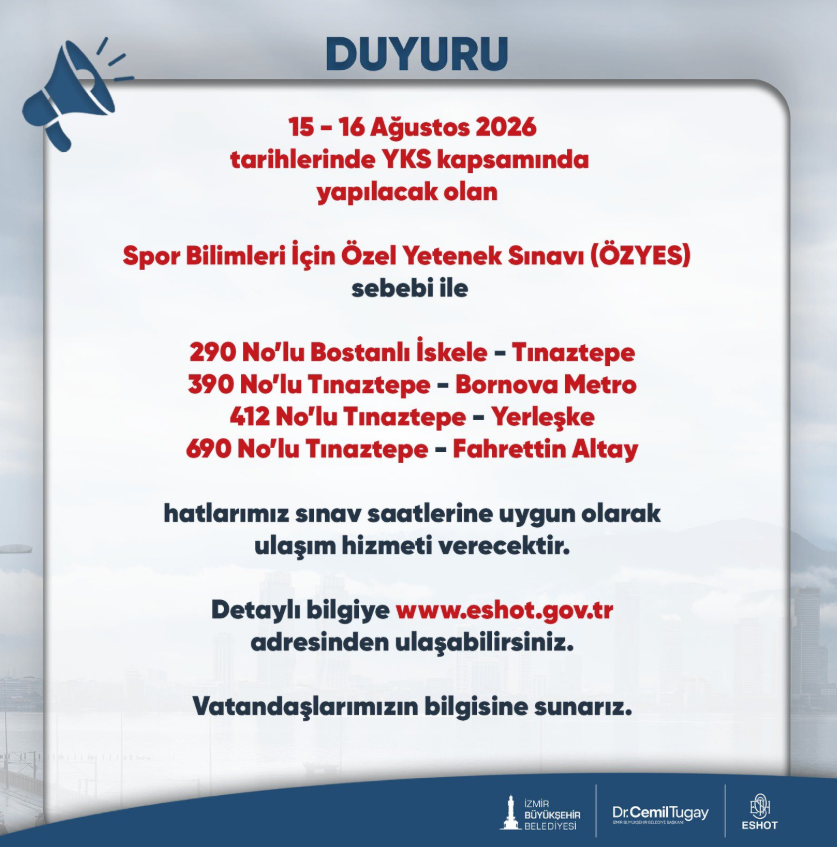 Duyuruları okumadan evden çıkmayın: O hatlar ve duraklarda düzenleme!