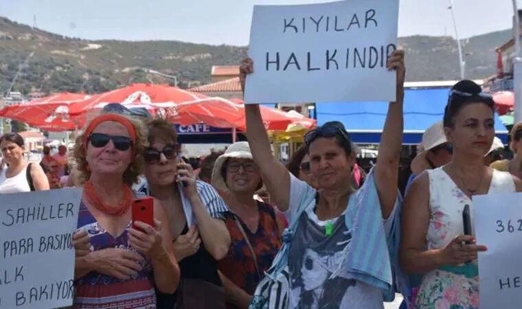Koylar, plajlar işletmelerin işgali altında! Jandarmadan halka skandal yanıt: Patikayı kullanın-2