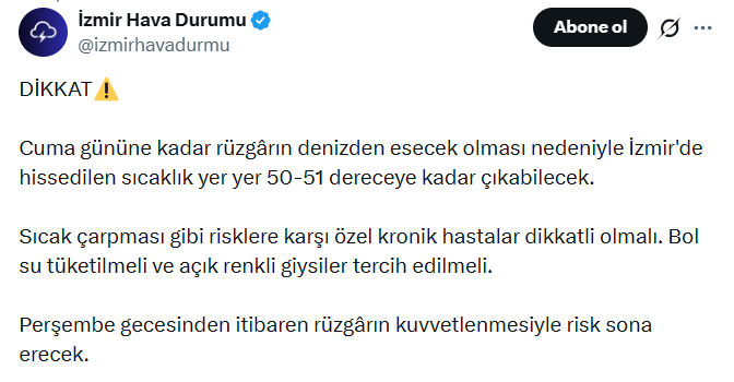 Izmir Hava Durumu 123