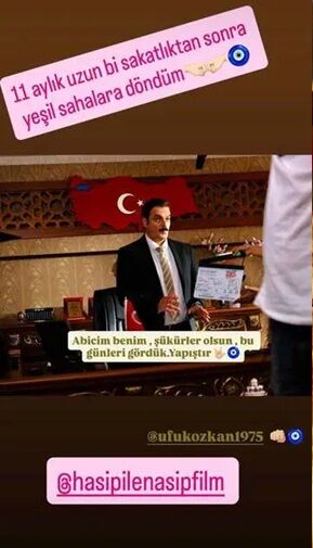 Karaciğer nakli olmuştu: Ufuk Özkan 11 ay sonra setlere döndü-1