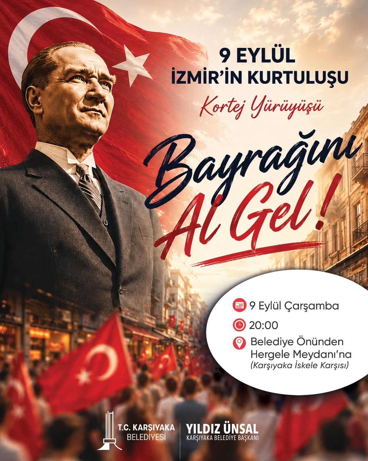 Karşıyaka’da 9 Eylül coşkusu kortejle yaşanacak